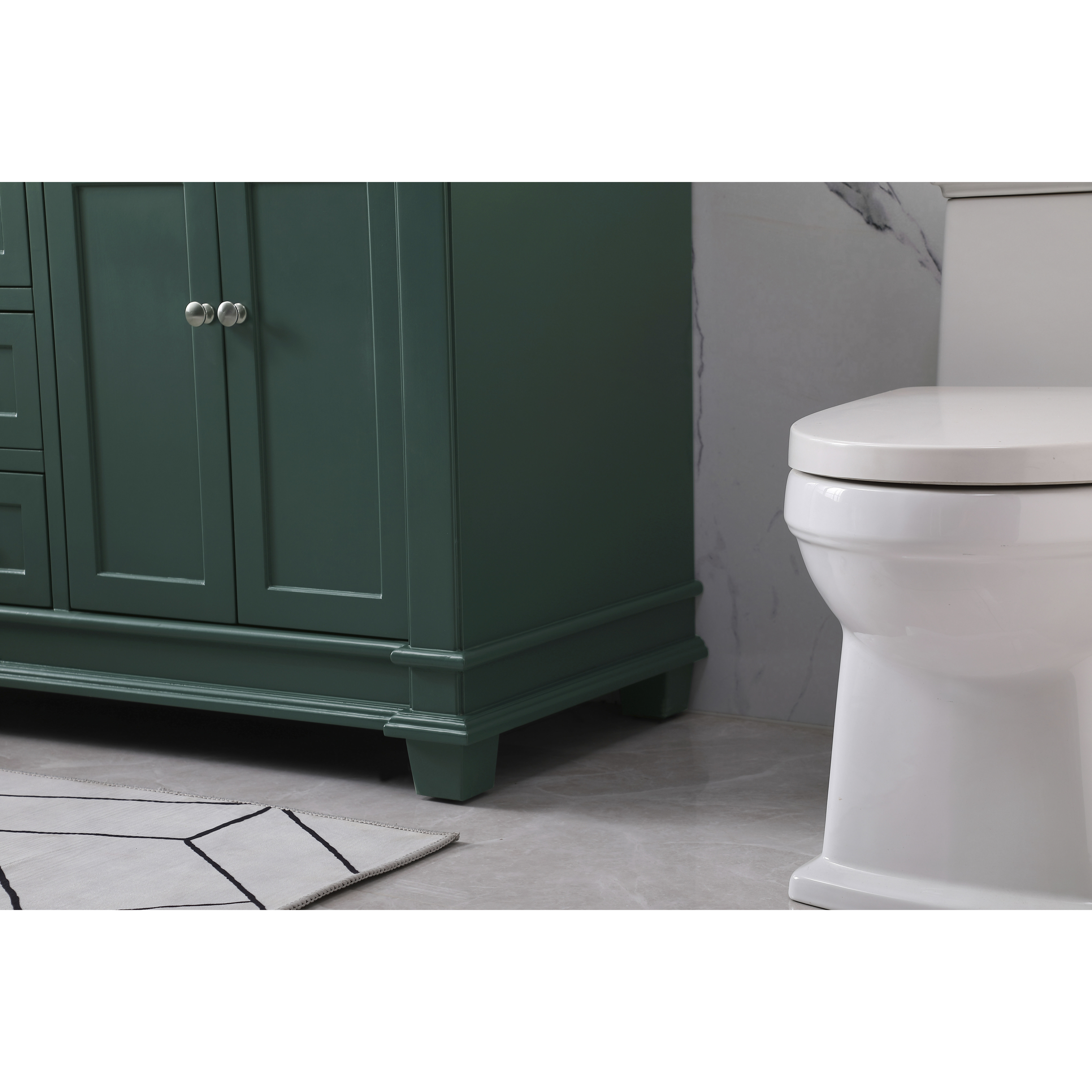 Wesley 60 X 22 X 35 inch Black Vanity Sink Set