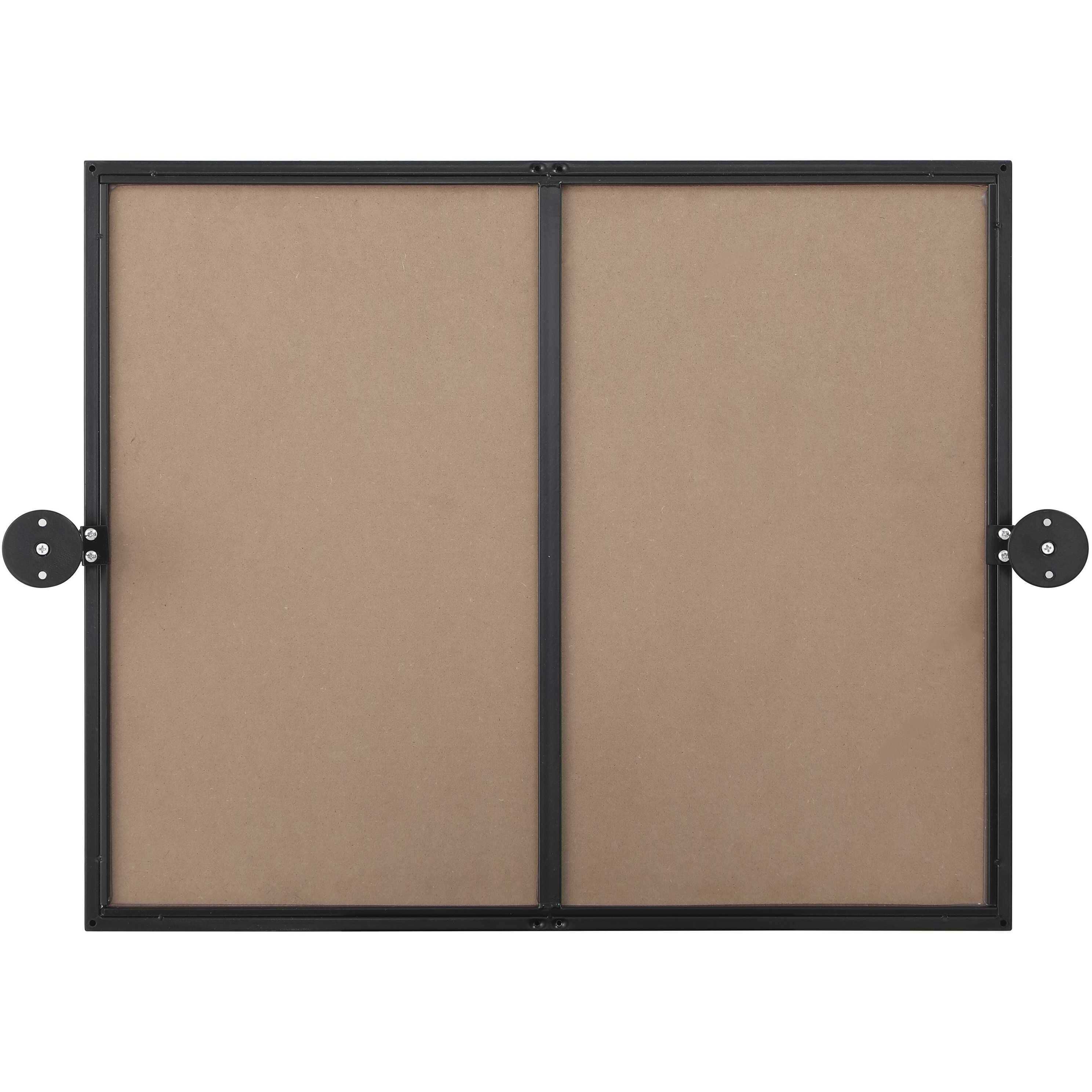 Amoura 24 X 20 inch Black Mirror