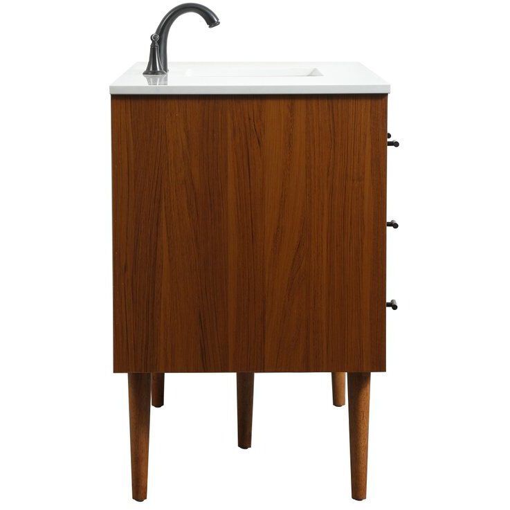 Cyrus 48 X 22 X 34 inch Teak Vanity Sink Set