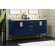 Eugene 60 X 22 X 34 inch Blue Vanity Sink Set