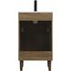 Chandler 20 X 34 inch Walnut Brown Bathroom Vanity Cabinet