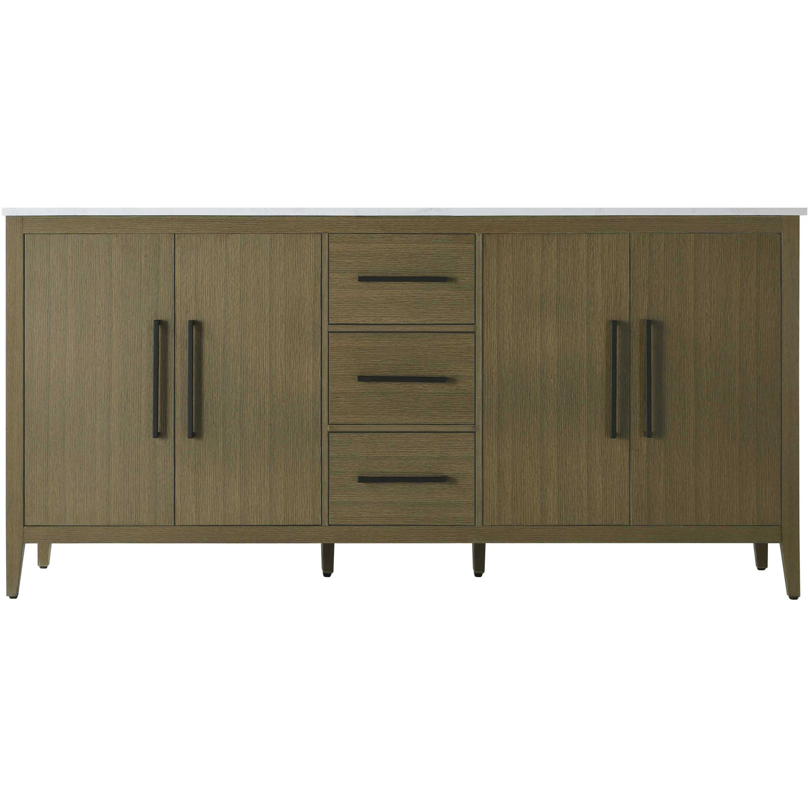 Millie 72 X 35 inch Chestnut Brown Bathroom Vanity Cabinet
