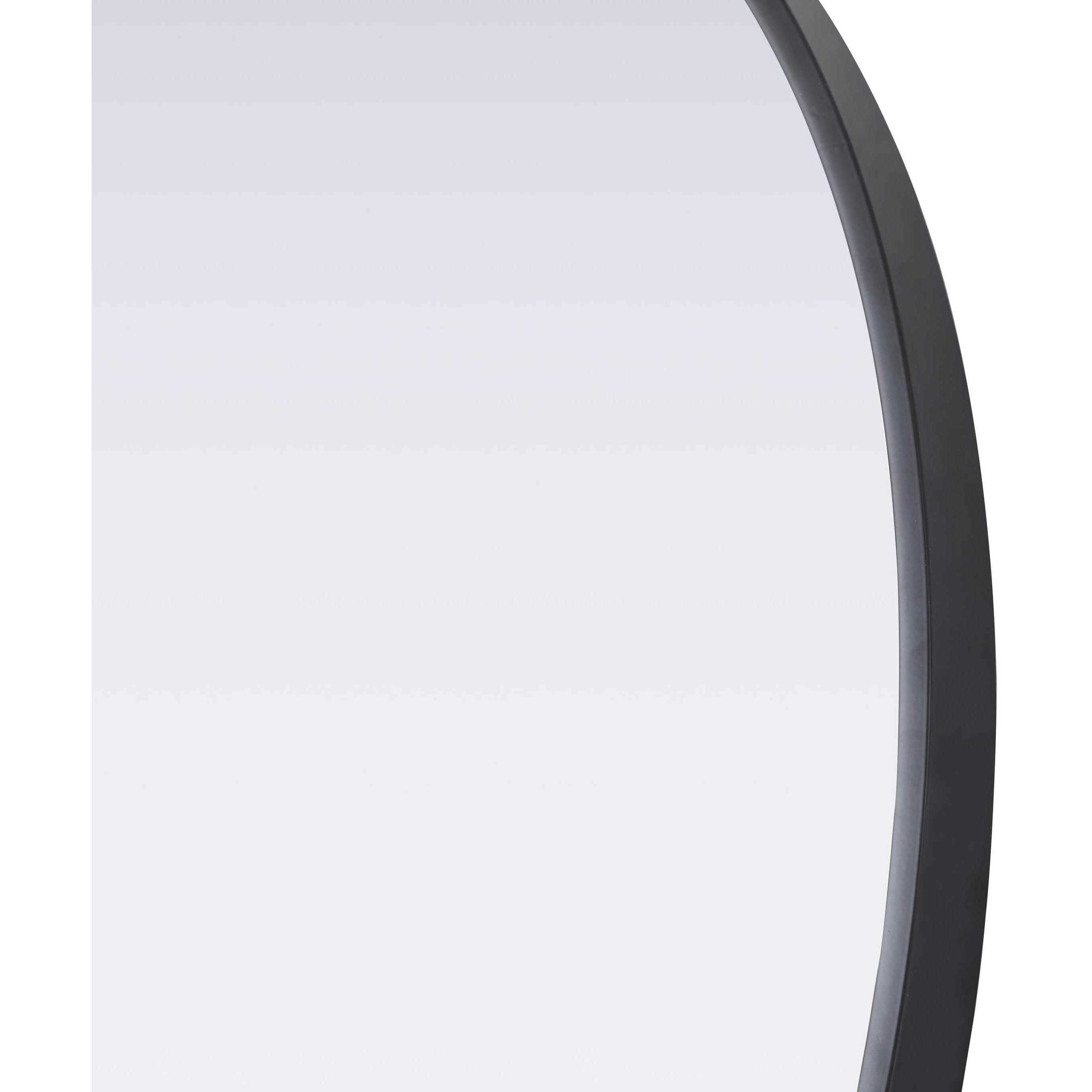 Amoura 30 X 30 inch Black Mirror