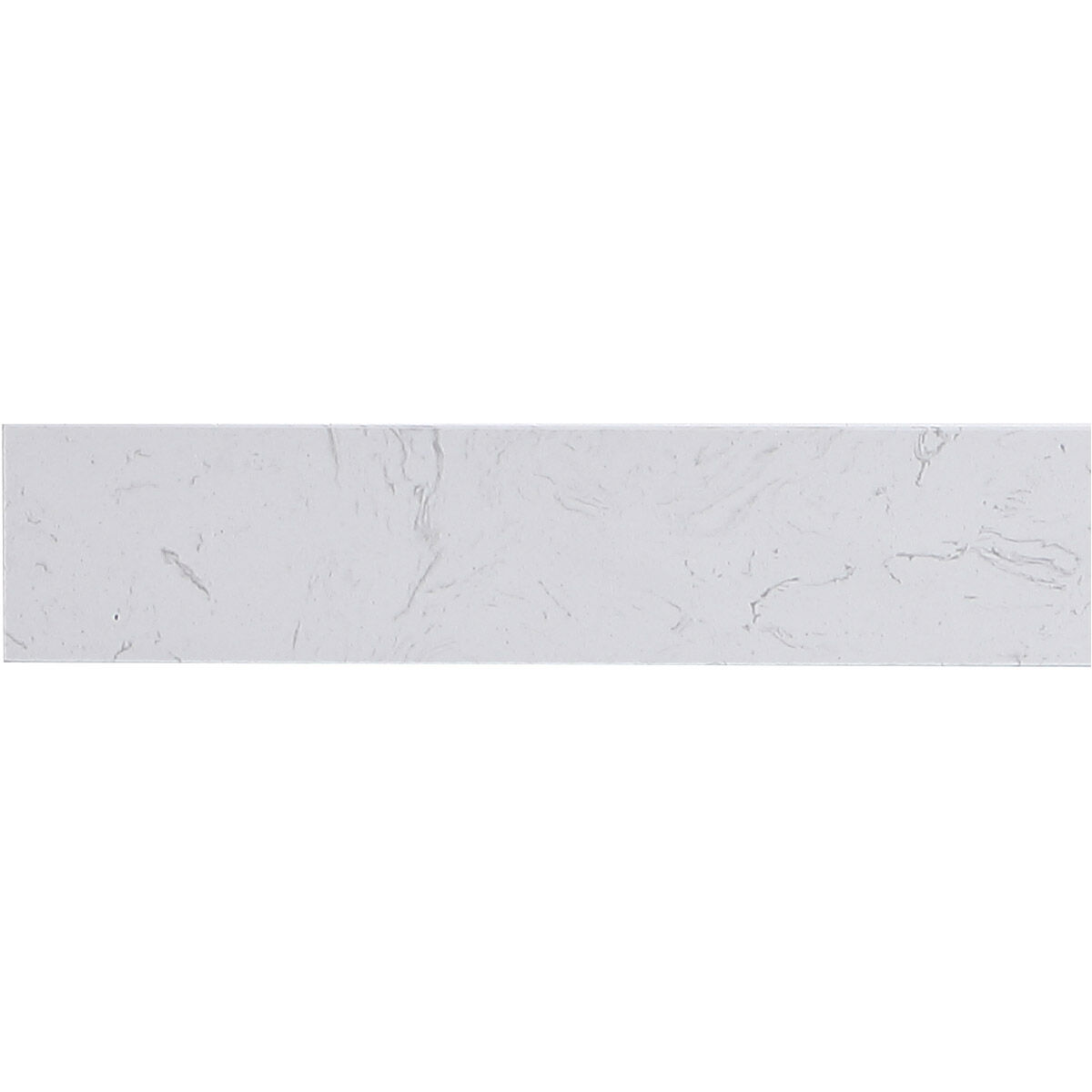 Backsplash 36 X 1 X 4 inch Calacatta White Bathroom Vanity Backsplash