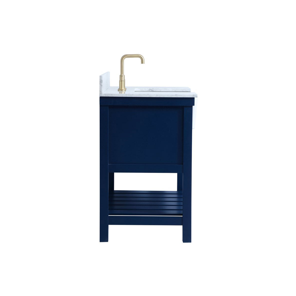 Clement 36 X 22 X 34.13 inch Blue Bathroom Vanity Cabinet