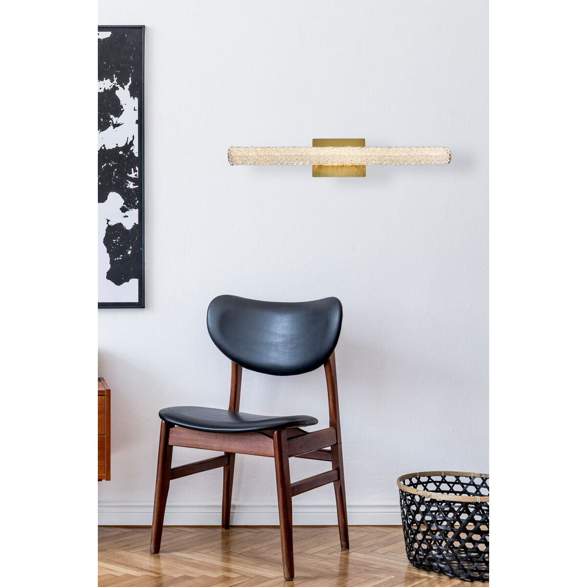 Bowen 1 Light 30 inch Satin Gold Wall Sconce Wall Light