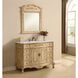 Danville 48 X 21 X 36 inch Antique Beige Vanity Sink Set
