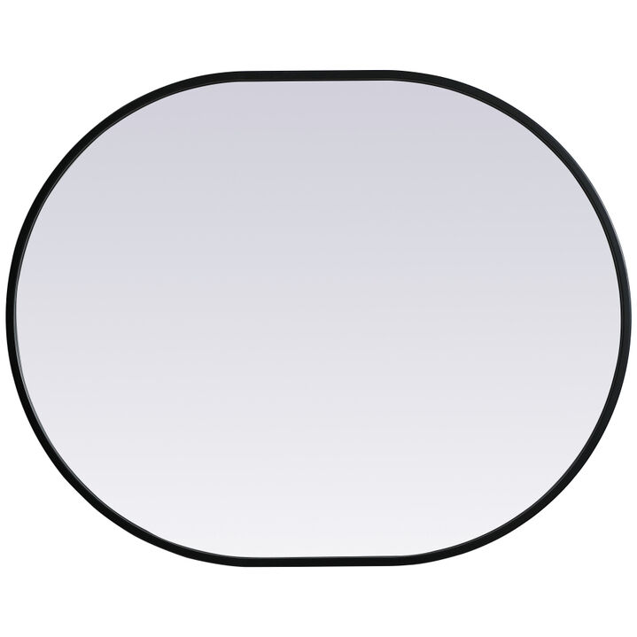 Asha 30 X 24 inch Black Mirror in 24 x 30