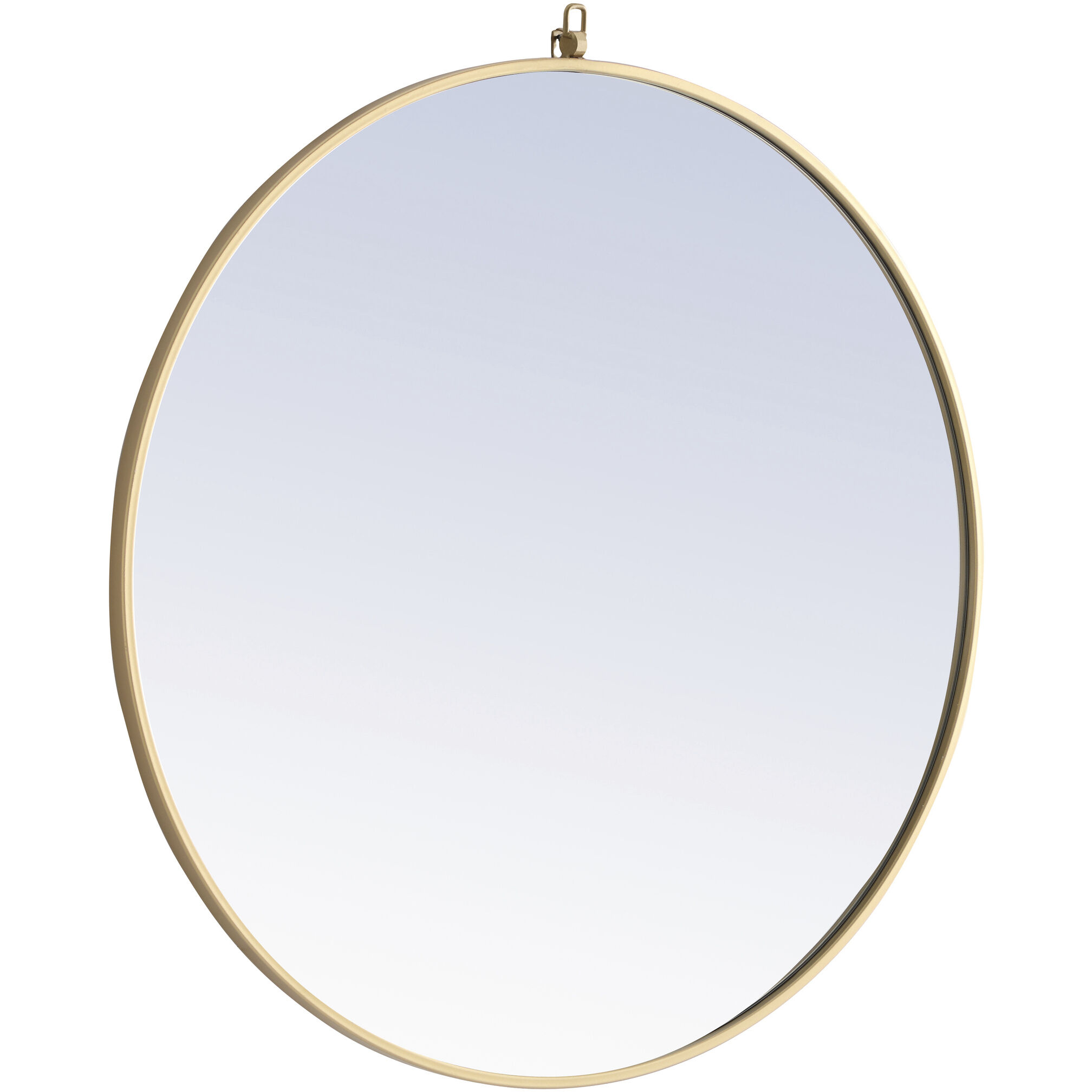 Eternity 32 X 32 inch Brass Wall Mirror