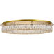 Monroe LED 34 inch Gold Flush Mount Ceiling Light