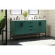 Eugene 60 X 22 X 34 inch Green Vanity Sink Set