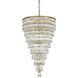 Josephine 61 Light 41 inch Satin Gold Chandelier Ceiling Light