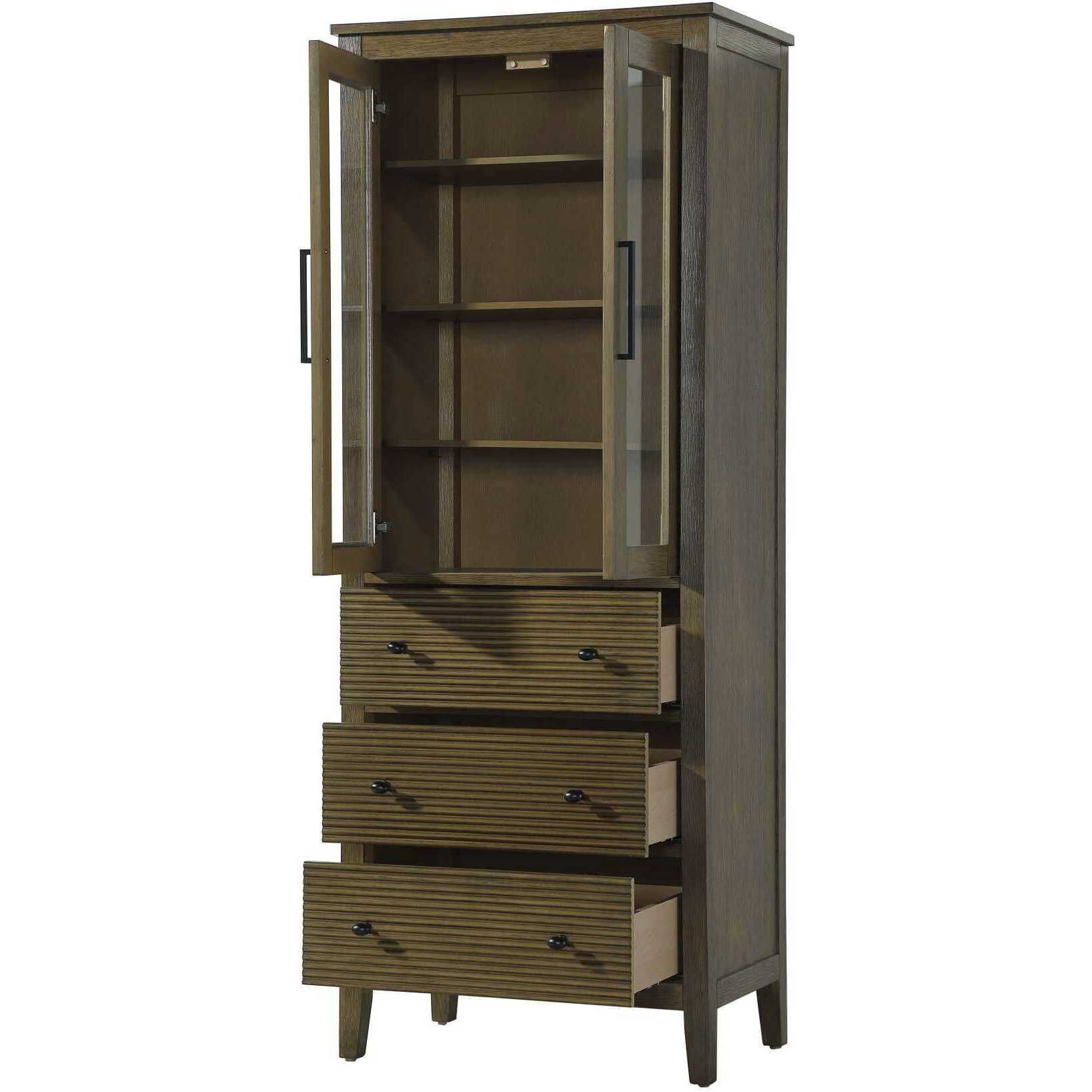 Blakely Hazel Oak Bathroom Storage Cabinet