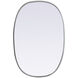 Brynn 30 X 20 inch Silver Mirror in 20 x 30