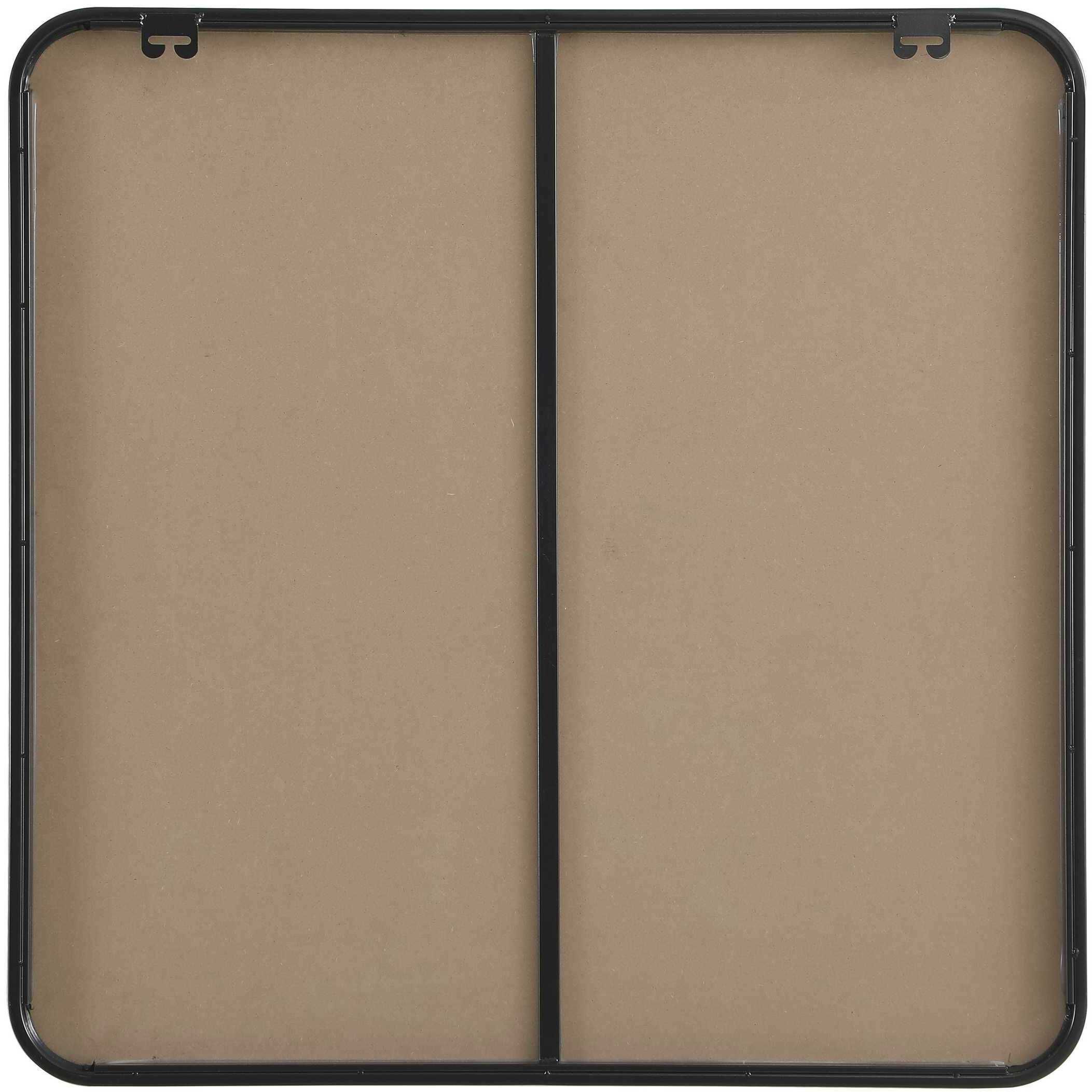 Remy 30 X 30 inch Black Mirror