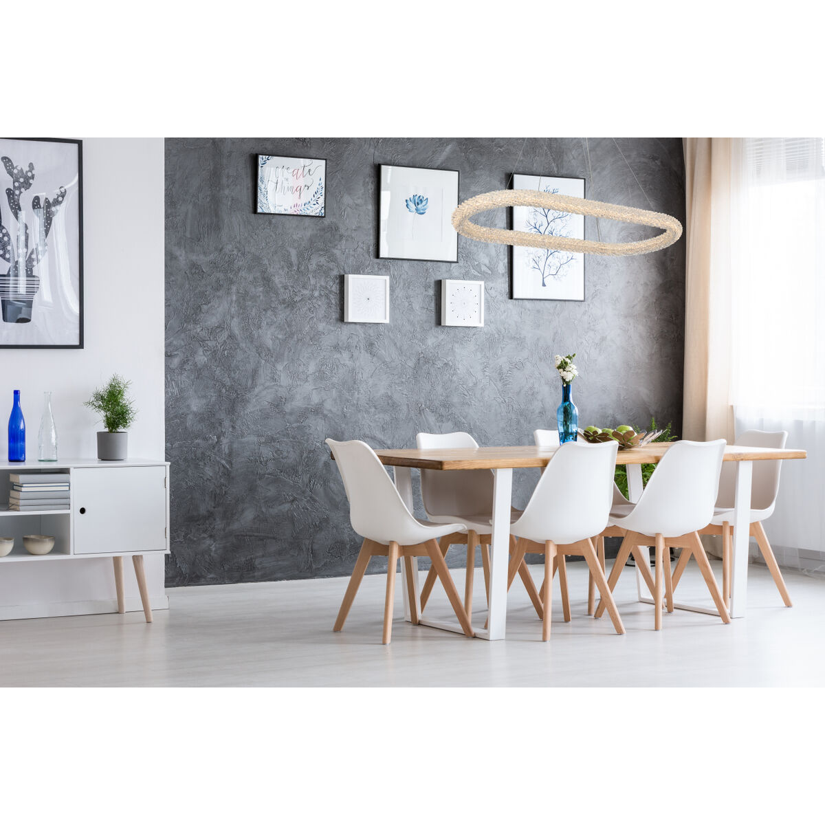 Bowen 1 Light 18 inch Satin Gold Chandelier Ceiling Light