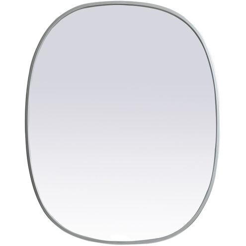 Brynn 30 X 24 inch Silver Mirror in 24 x 30