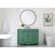 Clarion 48 X 22 X 36 inch Vintage Mint Vanity Sink Set