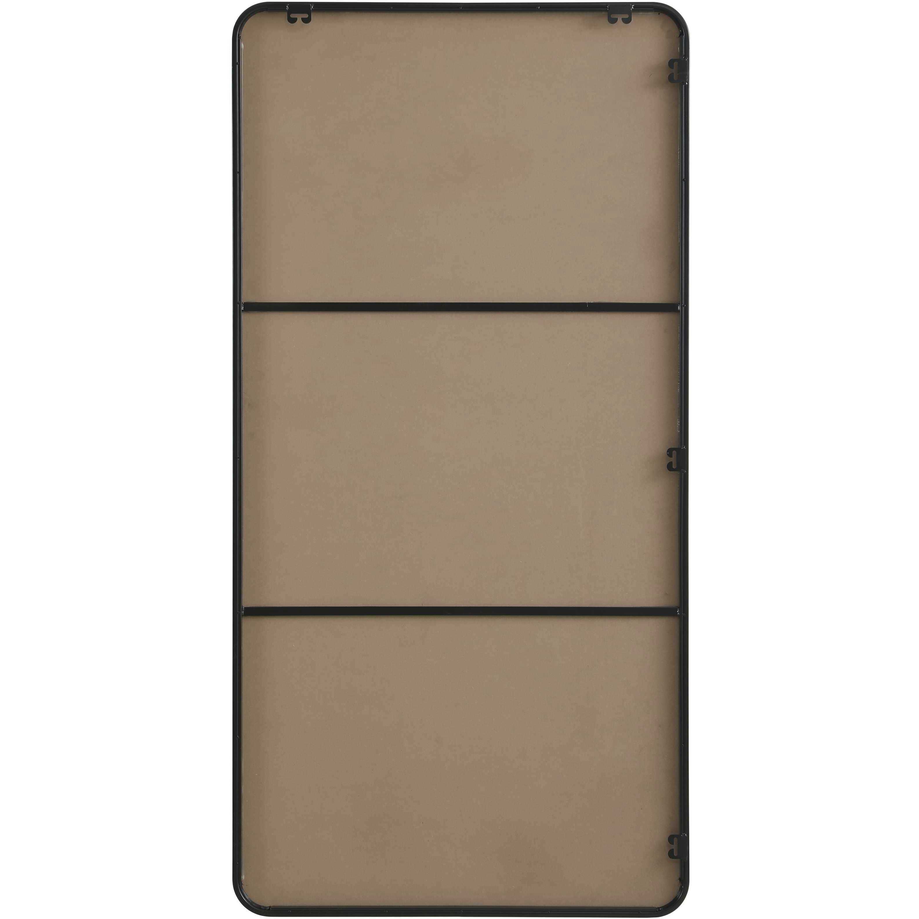 Remy 60 X 30 inch Black Mirror