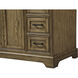 Americana 36 X 22 X 35 inch Driftwood Vanity Sink Set