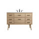 Boise 48 X 22 X 34 inch Mango Wood Vanity Sink Set
