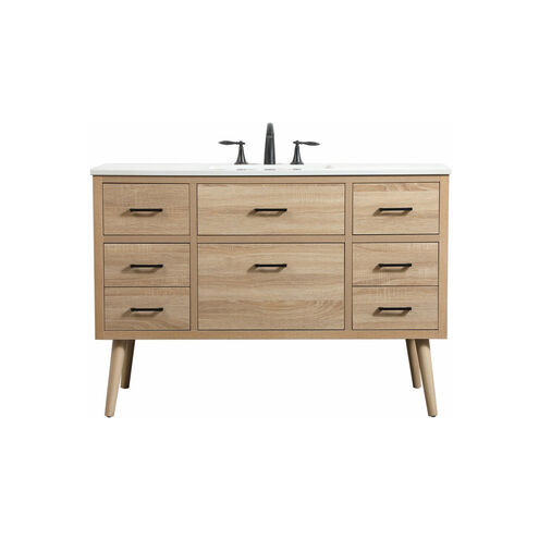Boise 48 X 22 X 34 inch Mango Wood Vanity Sink Set
