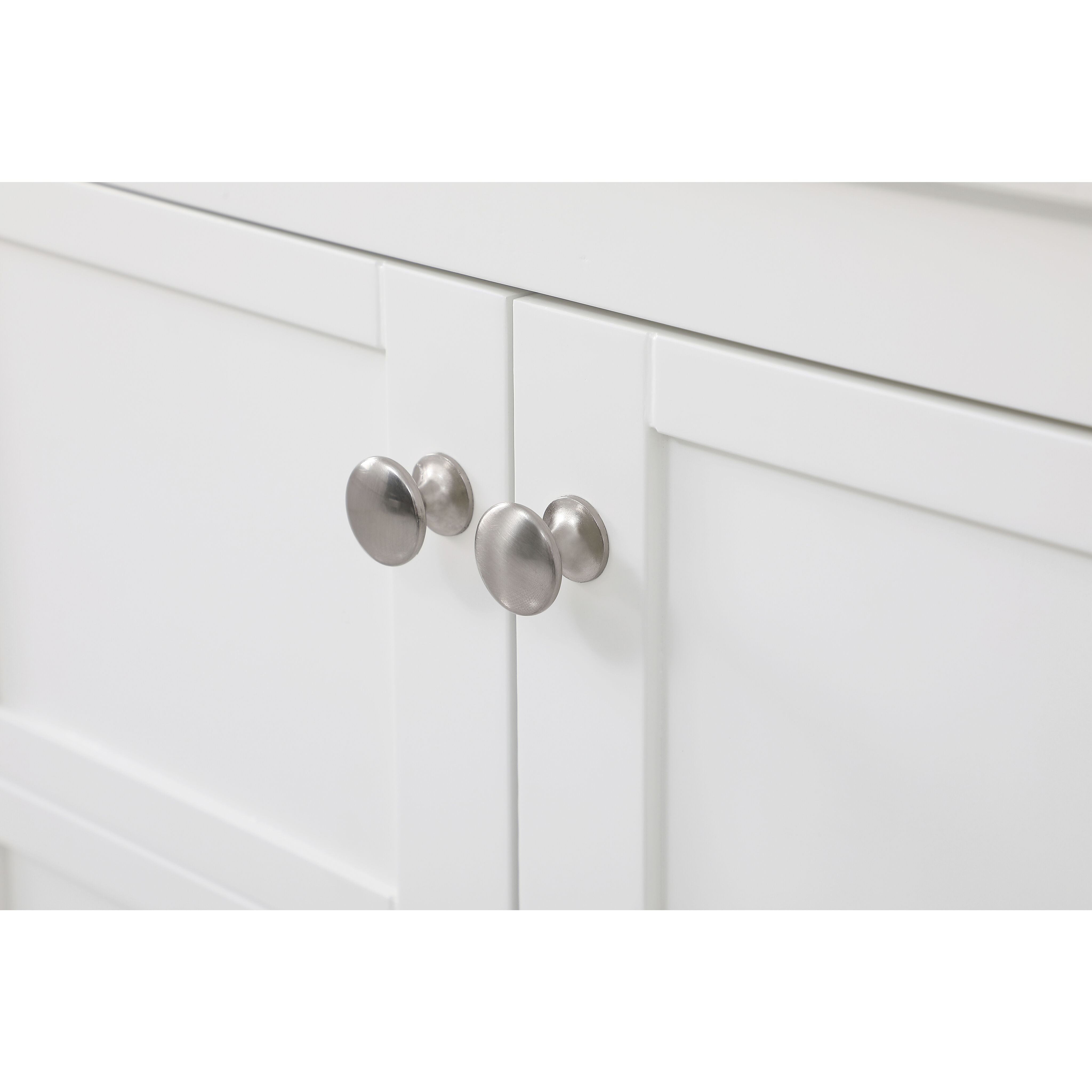 Theo 60 X 22 X 34 inch White Vanity Sink Set