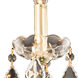 St. Francis 3 Light 13 inch Gold Wall Lamp Wall Light in Royal Cut