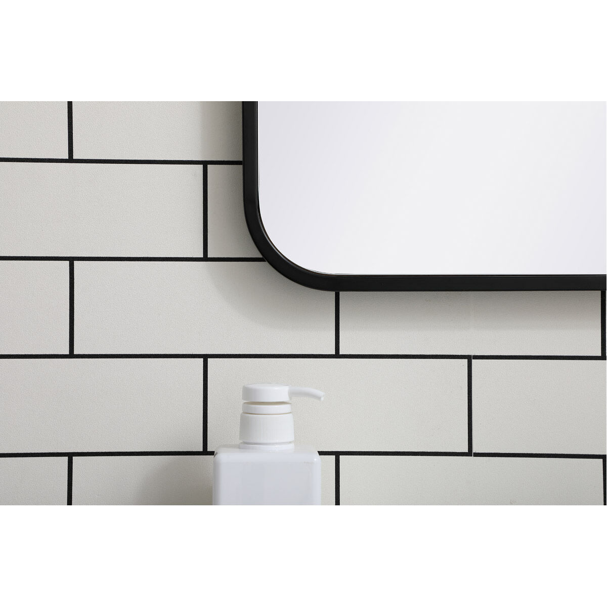 Evermore 30 X 20 inch Black Mirror