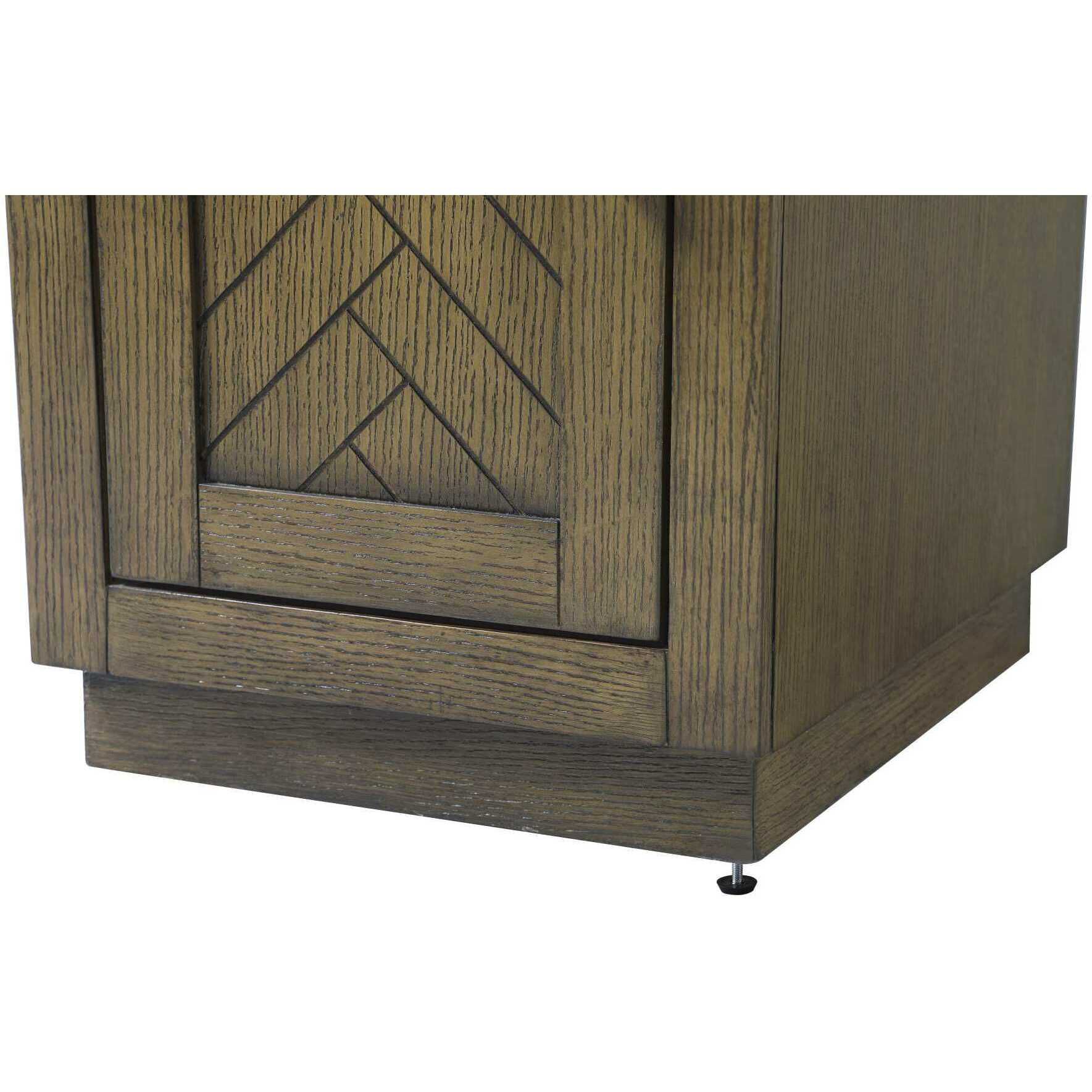 Chase Hazel Oak Bathroom Storage Cabinet