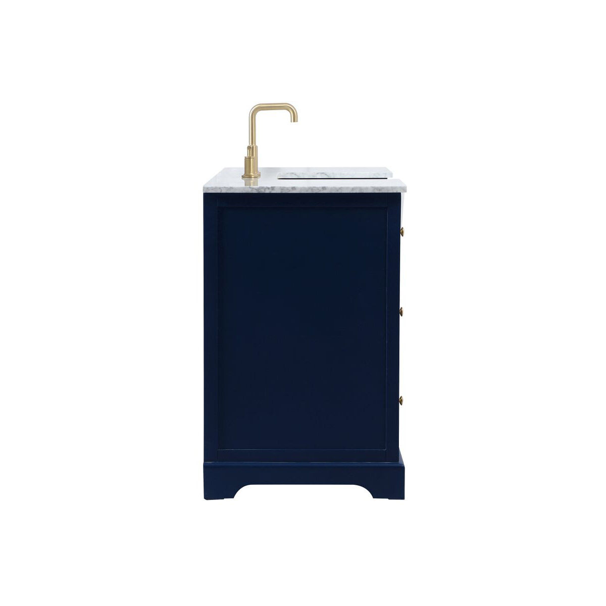 Franklin 48 X 22 X 35 inch Blue Bathroom Vanity Cabinet