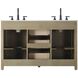 Alina 54 X 34 inch Linen Oak Bathroom Vanity Cabinet