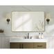 Remy 48 X 30 inch Brass Mirror