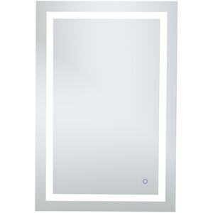 Helios 40 X 27 inch Silver Lighted Wall Mirror