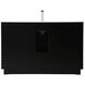 Hayes 54 X 22 X 35 inch Black Vanity Sink Set