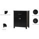 Adian Black Bathroom Storage Cabinet