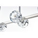 Eren 8 Light 8 inch Chrome Pendant Ceiling Light