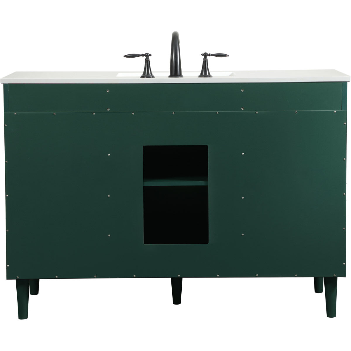 Baldwin 48 X 22 X 34 inch Green Vanity Sink Set