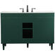 Baldwin 48 X 22 X 34 inch Green Vanity Sink Set