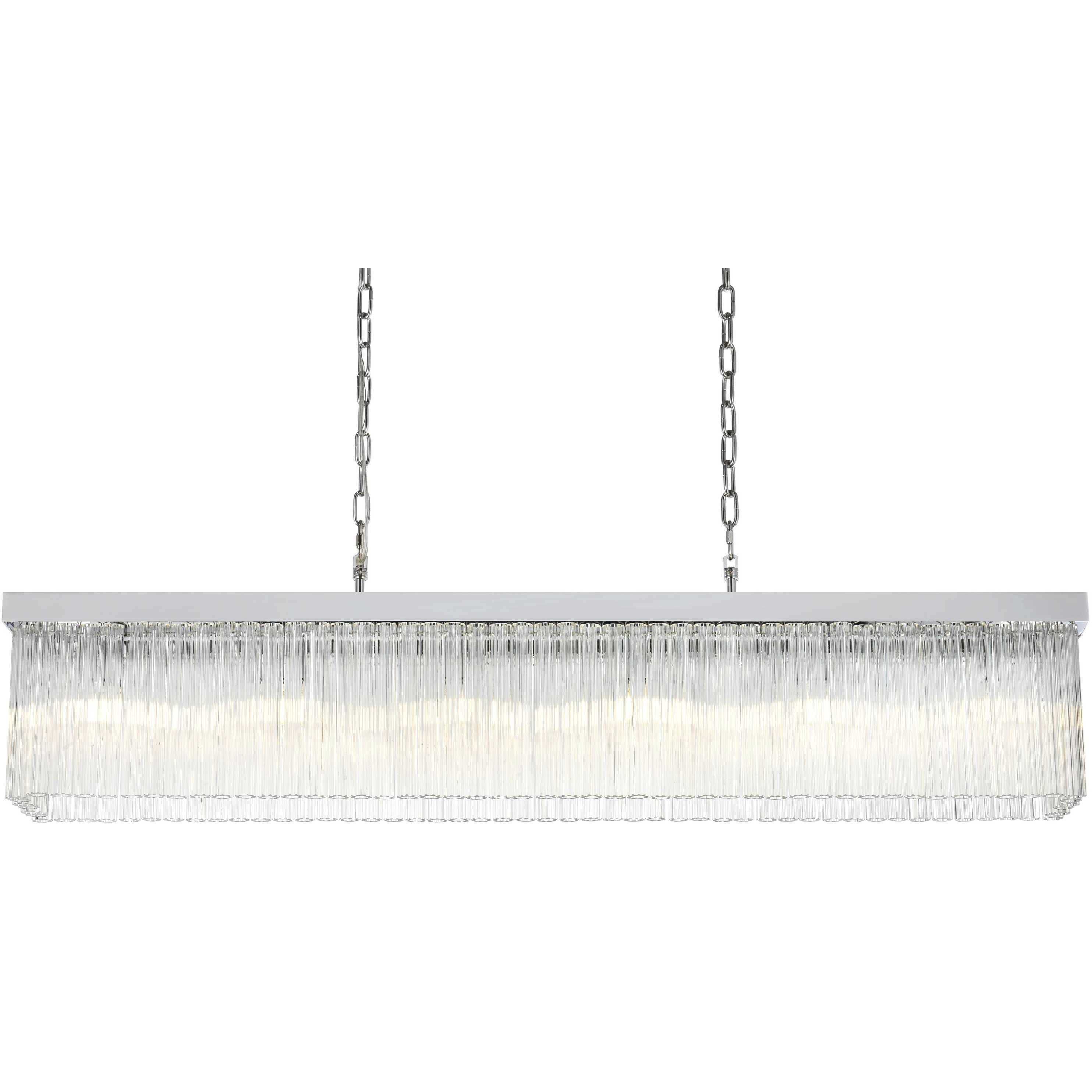 Harlow 6 Light 8 inch Chrome Chandelier Ceiling Light