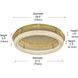 Bowen 1 Light 29.5 inch Satin Gold Flush Mount Ceiling Light