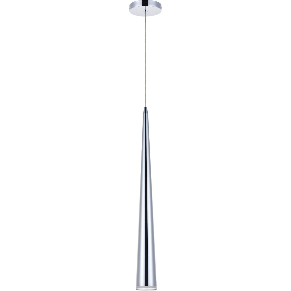 Fantasia LED 4.72 inch Chrome Pendant Ceiling Light