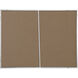 Monet 48 X 36 inch Silver Wall Mirror