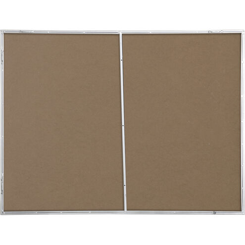 Monet 48 X 36 inch Silver Wall Mirror