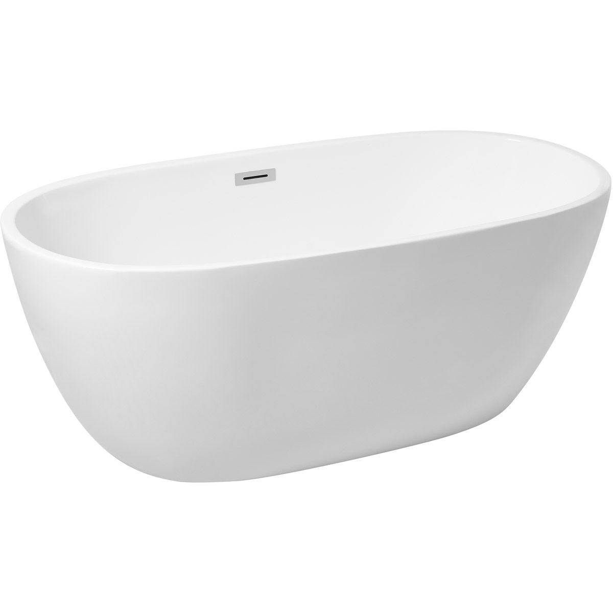 Allegra Glossy White Bathtub