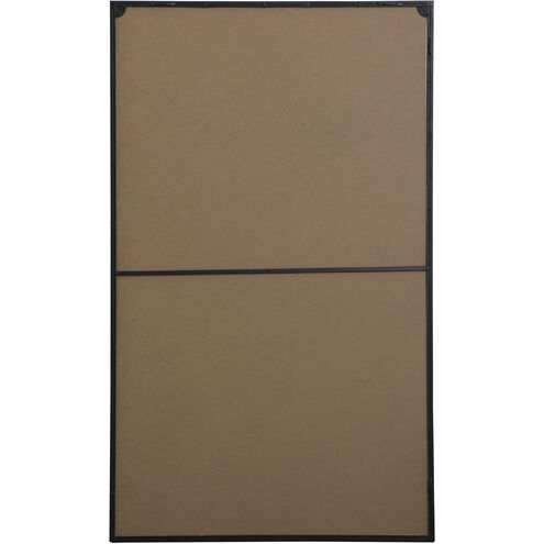 Monet 60 X 36 inch Black Wall Mirror