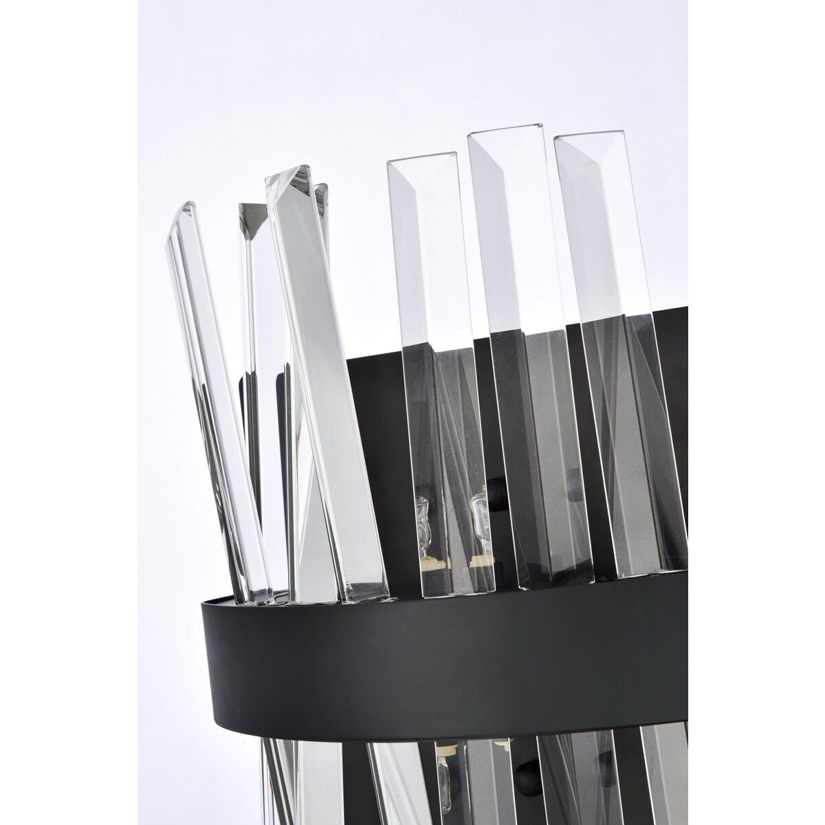 Serephina 2 Light 8 inch Black Bath Sconce Wall Light