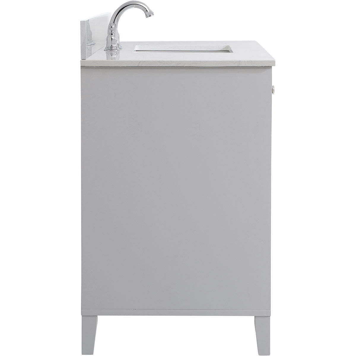 Sommerville 48 X 22 X 34 inch Grey Vanity Sink Set in Gray
