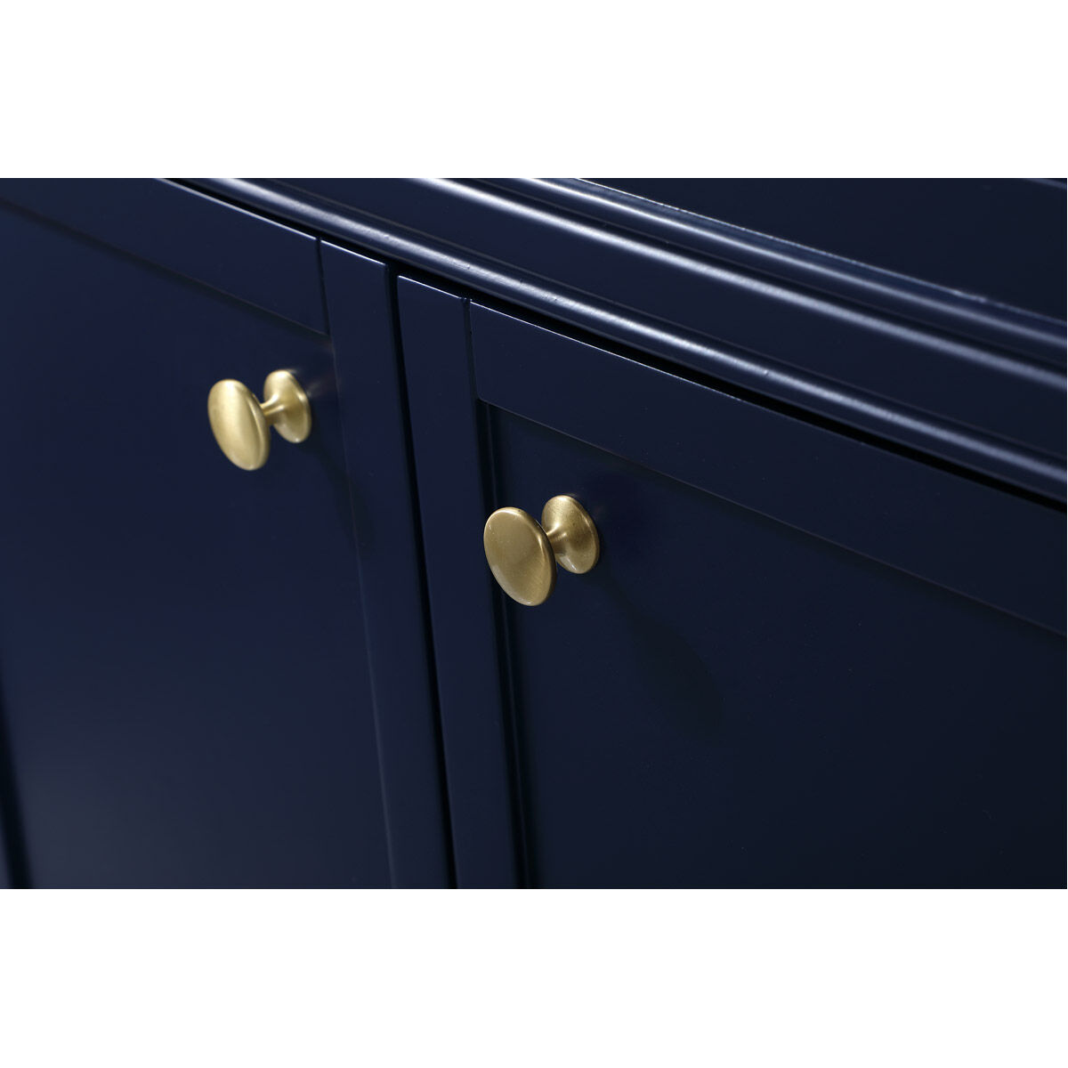 Americana 72 X 22 X 35 inch Blue Vanity Sink Set