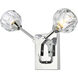 Zayne 2 Light 15 inch Chrome Wall Sconce Wall Light